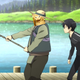 Dex enjoying his retirement, fishing for good Anime and K-Dramas.